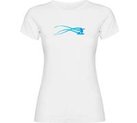 Kruskis Snowboarding Estella Short Sleeve T-shirt Bianco L Donna