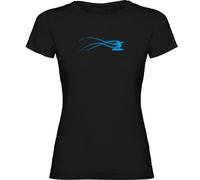 Kruskis Snowboarding Estella Short Sleeve T-shirt Nero 2XL Donna