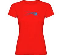 Kruskis Snowboarding Estella Short Sleeve T-shirt Rosso XL Donna