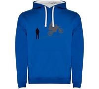 Kruskis Sweat à Capuche Shadow Motocross Two-colour