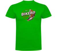 Kruskis T-shirt à Manches Courtes Bikers Power