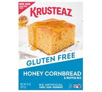 Krusteaz Gluten Free Honey Cornbread Mix, 15-Ounce Boxes by Krusteaz