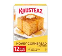 Krusteaz Honey Cornbread & Muffin Mix, 15-Ounce Boxes (Pack of 12) by Krusteaz