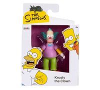 Krusty The Clown The Simpsons Action Figure Collezione 8cm Jakks Originale Nuovo
