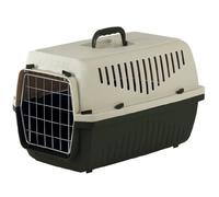 Krutex Skipper, Gabbia da Viaggio per Animali Domestici, Verde, Taglia 2/55 cm