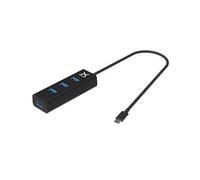 KRUX HUB attivo con USB C, Adattatore USB Multiplo con quattro porte USB 3.0 | KRX0102
