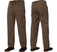 Kruze Rugby Trousers Uomo Vita Elasticizzata Casual Elegante Lavoro Tutti Taglie