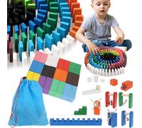 KRUZZEL Domino 22914 - Set di pietre domino per bambini, 360 pezzi