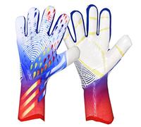 KRUZZO Guanti da calcio per bambini, guanti da portiere, guanti da calcio per ragazzi, ragazze e ragazzi, guanti da calcio per allenamento e partite, antiscivolo, protezione per il polso, taglia 6/7/8