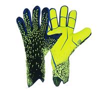 KRUZZO Guanti da calcio per bambini, guanti da portiere, guanti da calcio per ragazzi, ragazze e ragazzi, guanti da calcio per allenamento e partite, antiscivolo, protezione per il polso, taglia 6/7/8