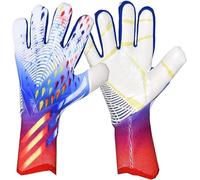 KRUZZO KODAA - Guanti da calcio per bambini, guanti da portiere, guanti da calcio per ragazzi, ragazze e ragazzi, guanti da calcio per allenamento e partite, antiscivolo, protezione per il polso