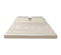 KRXSOBNV, 7 Zone di Supporto - Morbido e Confortevole Antiacaro e Sterilizzazione Struttura Interna a Nido d'Ape Materasso in Lattice Naturale,Materasso in lattice(10cm,150X190cm)