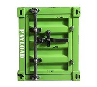 KRXSOBNV, Armadietto contenitore in stile industriale Divano Tavolino in metallo Comodino for camera da letto Organizer Decorazione Furnitur ,Armadietti vintage(9,Light Green)