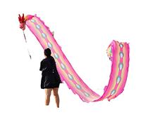 KRXSOBNV, Bacchette in Fibra di Vetro con Nastro Adesivo for esercitarsi a Spirale + Borsa da Viaggio! Accessori entusiasti,Nastri per la Danza del Drago(6m/19.7ft)