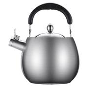 KRXSOBNV, Bollitore a fischio for piano cottura Teiera Teiera con manico in bachelite Teiera da cucina,Bollitori per tè(5L)