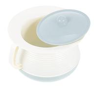 KRXSOBNV, Bottiglia for orinatoio da comodino con coperchio e manico, vasino for urina a secchiello, adatto for bambini incinti domestici, adulti anziani,Orinatoio
