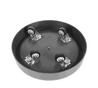 KRXSOBNV Carrello per Piante, Carrello con Ruote rotanti Planter Dolly Supporti for Piante(25.8X25.8CM)