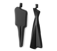 KRXSOBNV, Cartelli for bagni in stile retrò, simbolo for bagno, set di cartelli for for uomo e donna, for for casa ufficio, porte pareti ，Segnaletica per servizi igienici(Black)