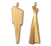 KRXSOBNV, Cartelli for bagni in stile retrò, simbolo for bagno, set di cartelli for for uomo e donna, for for casa ufficio, porte pareti ，Segnaletica per servizi igienici(Gold)