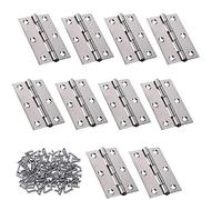 KRXSOBNV, Cerniere for porte piccole Cerniere for porte perforate in acciaio inossidabile Cerniere for saldatura a fogli mobili for porta dell'armadio Daquan for porte e finestre,Cerniere