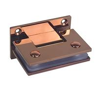 KRXSOBNV, Clip for porta in vetro in acciaio inossidabile Clip for porta in vetro da 90 gradi for armadio Vetrina for armadietto Clip for bagno for cerniera in vetro temperato da 8-12 mm,Cerniere