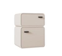 KRXSOBNV, Comodino Comodino Comodino Piccolo Comodino, Comò Comodini Organizer for Mobili Armadietto, Mini Comò for Vestiti, Armadio, Dormitorio,Comodini(White,40x40x50cm)