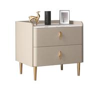 KRXSOBNV, Comodino con contenitore, comodino piccolo comodino, comodino moderno comodino comodino for soggiorno camera da letto, piccoli spazi,Comodini(Champagne a,45x40x50cm)