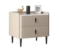 KRXSOBNV, Comodino con contenitore, comodino piccolo comodino, comodino moderno comodino comodino for soggiorno camera da letto, piccoli spazi,Comodini(Champagne b,50x40x50cm)