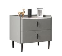 KRXSOBNV, Comodino con contenitore, comodino piccolo comodino, comodino moderno comodino comodino for soggiorno camera da letto, piccoli spazi,Comodini(Light Gray b,50x40x50cm)