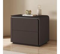 KRXSOBNV, Comodino for camera da letto, comodino e organizzazione con 2 cassetti, comodini, comodino moderno for camera da letto, piccoli spazi,Comodini(Dark Brown,50x40x50cm)