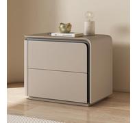 KRXSOBNV, Comodino for camera da letto, comodino e organizzazione con 2 cassetti, comodini, comodino moderno for camera da letto, piccoli spazi,Comodini(Light Brown,45x40x50cm)