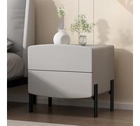KRXSOBNV, Comodino for camera da letto con cassetti Tavolini moderni Mini comò con contenitore, cassettiera for camera da letto, soggiorno, minimalista e pratico,Comodini(Dark Gray,50x40x47cm)