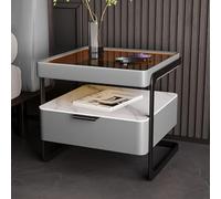 KRXSOBNV, Comodino Set Comodino minimalista e pratico Comodini Comodino Comodino for soggiorno, armadio, dormitorio universitario,Comodini(Medium Gray)
