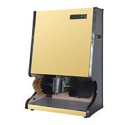 KRXSOBNV, Comune nella Hall dell'hotel, Macchina for spazzole elettriche a induzione Automatica a Doppio Motore con sensore Infra for Uso Domestico e pubblico,Lucidascarpe Elettrico(Gold)