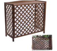 KRXSOBNV, Copertura for unità CA Antipolvere Resistente alle intemperie for Design dello Schermo for Recinzione Nascosta Esterna Facile da installare,Coperchio del condensatore(85 * 35 * 75cm)