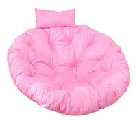 KRXSOBNV, Cuscino for sedia a dondolo rotondo spesso e grande, sospeso, con cuscino regolabile, cuscino lavabile, imbottitura for sedia in rattan,Tappetino per altalena