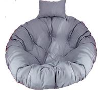 KRXSOBNV, Cuscino for sedia a dondolo rotondo spesso e grande, sospeso, con cuscino regolabile, cuscino lavabile, imbottitura for sedia in rattan,Tappetino per altalena