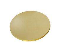 KRXSOBNV, Disco in Ottone Piatto Rotondo Foglio H62 Cerchio Solido in Lega di Rame,Foglio di Rame(Diameter:150mm)