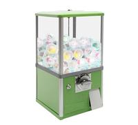 KRXSOBNV, Dispenser Automatico Di Caramelle Macchina Gashapon, for Giocattoli In Capsule Da 4,5-5,5 Cm Di Diametro for La Casa, Negozi Di Giochi E Negozi Al Dettaglio,Red,Macchina Twister(Green)