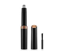 KRXSOBNV, Epilatore tutto in UNO for donne e uomini, alimentato a batteria, testina in acciaio inossidabile, motore silenzioso, toelettatore di precisione, tagliacapelli for orecchie, naso e sopraccig