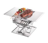 KRXSOBNV, Facile da Pulire, utilizzato for Cucinare all'aperto, Campeggio, Escursionismo, Picnic, Gite in Giardino,Griglie per Barbecue