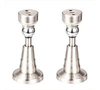KRXSOBNV, Fermaporta for porta for carichi pesanti regolabile in fusione extra spessa in acciaio inossidabile 304, paraurti integrato montato a parete,Fermaporta in acciaio inox(114mm)