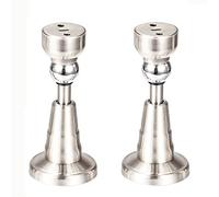 KRXSOBNV, Fermaporta for porta for carichi pesanti regolabile in fusione extra spessa in acciaio inossidabile 304, paraurti integrato montato a parete,Fermaporta in acciaio inox(116mm)