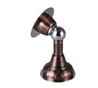 KRXSOBNV, Fermaporta in Acciaio Inossidabile Fermaporta for Montaggio a Parete o a Pavimento con Viti e Nastro Biadesivo Senza Bisogno di forare,Fermaporta in Acciaio Inox(Brown)
