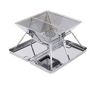 KRXSOBNV, Griglia for Barbecue Barbecue all'aperto Griglia a Carbone Griglia for Barbecue Portatile in Acciaio Inossidabile for Cucinare all'aperto Picnic da Campeggio,Griglie per Barbecue