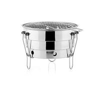 KRXSOBNV, Griglia for Barbecue Forno for Barbecue all'aperto Griglia for Barbecue Portatile in Acciaio Inossidabile for Esterni Rete da Campeggio Picnic Pieghevole a Carbone,Griglie per Barbecue