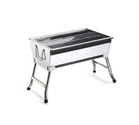 KRXSOBNV, Griglia for Barbecue Griglia for Esterno in Acciaio Inossidabile Griglia a Carbone Portatile for Esterno Pieghevole for la casa BBQ Forno a Carbone Stufa for Carne,Griglie per Barbecue