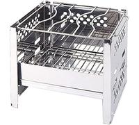 KRXSOBNV, Griglia for Barbecue in Stile griglia in Acciaio Inossidabile Griglia in Acciaio Inossidabile Griglie Pieghevoli Portatili for Esterni,Griglie per Barbecue