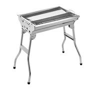 KRXSOBNV, Griglia Portatile Pieghevole for Esterni, griglia for Barbecue Senza Fumo, riunioni di Famiglia all'aperto e in Cortile for intrattenere Gli Ospiti,Griglie per Barbecue