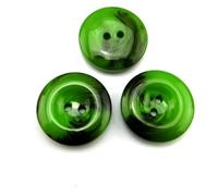 KRXSOBNV Il Bottone, Bottoni Decorativi da Cucire 5 Pezzi 25 mm 30 in Resina Colorata a Forma di Occhio Gatto a Ciotola Leggera a Quattro Occhi Accessori for Decorazioni for Matrimoni(15,25MM)